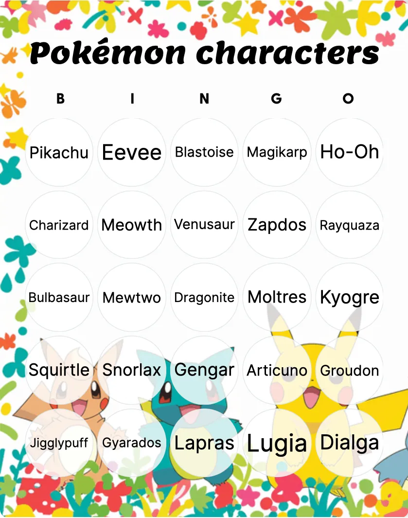 Pokémon characters