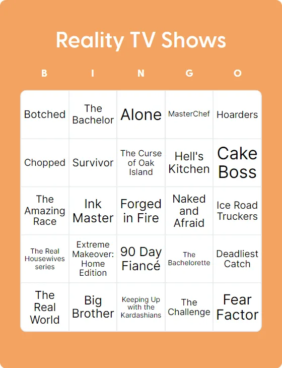 Reality TV Shows