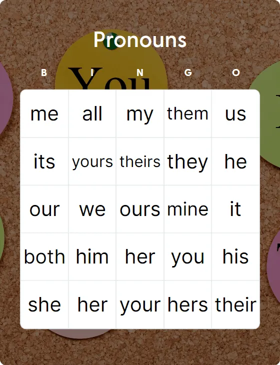 Pronouns