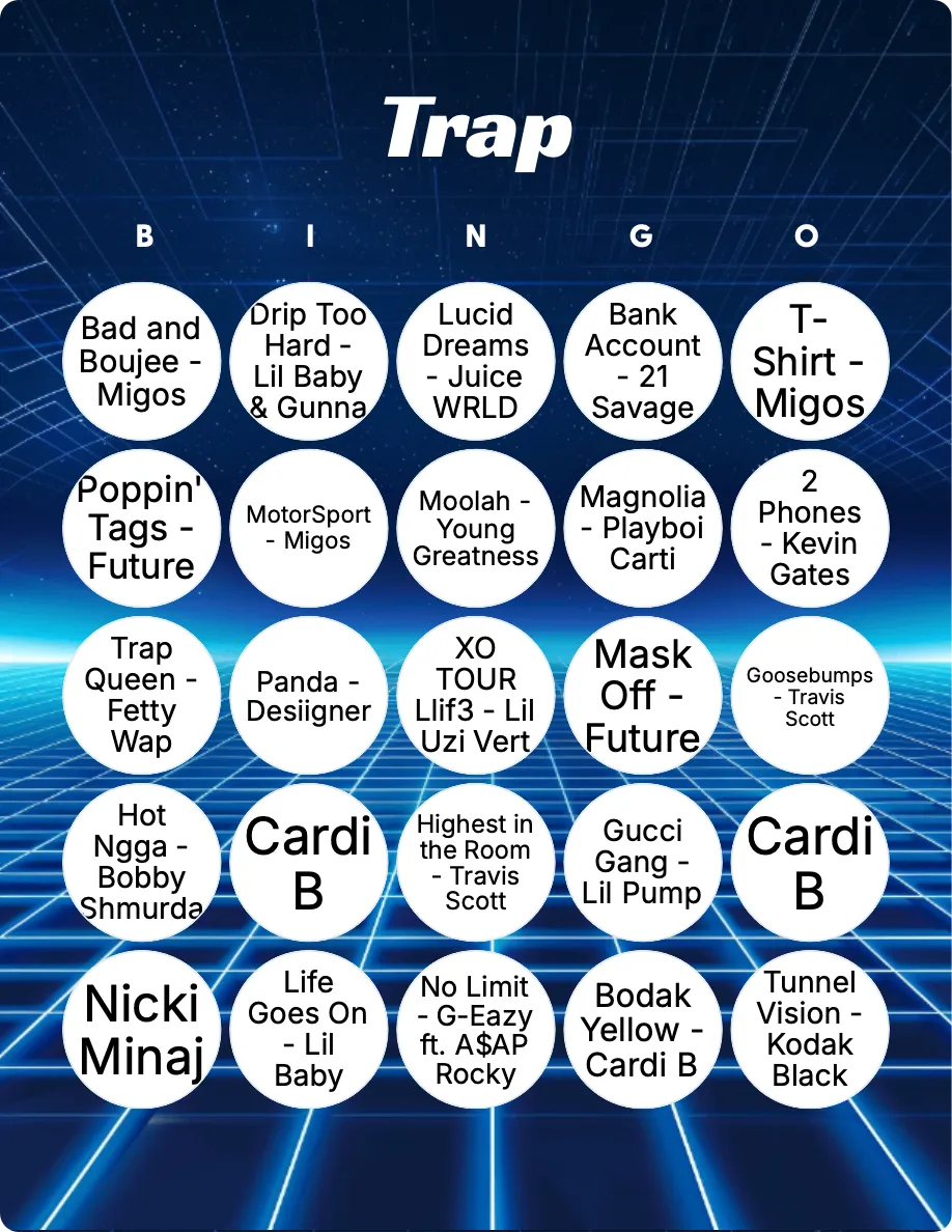 Trap bingo