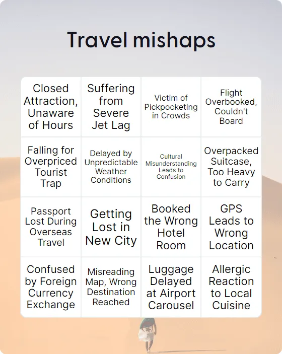 Travel mishaps