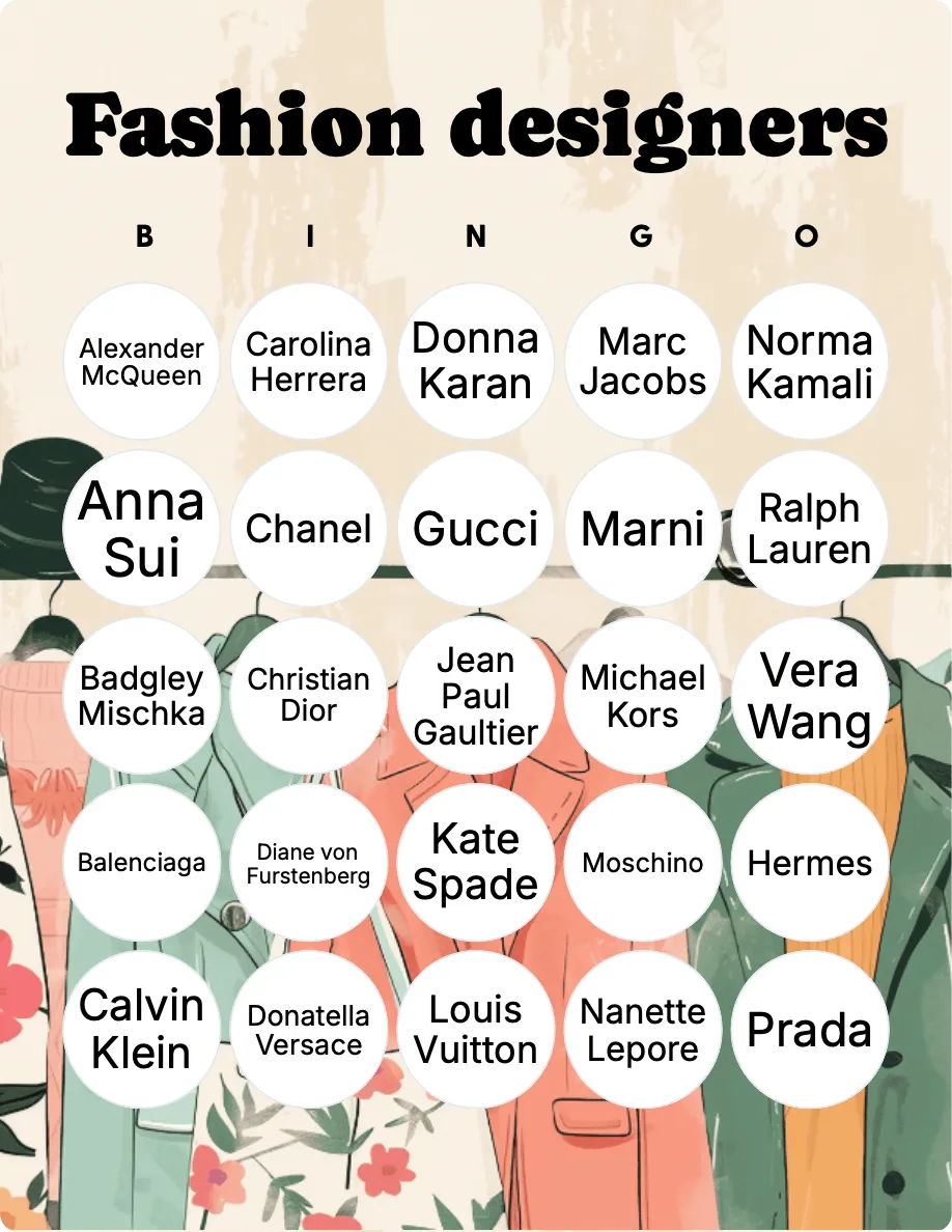 Fashion designers