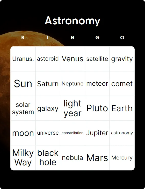 Astronomy