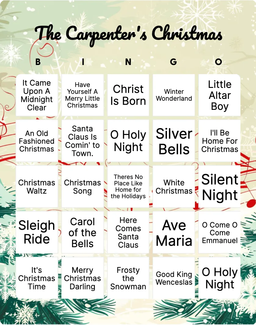 The Carpenter&#8217;s Christmas