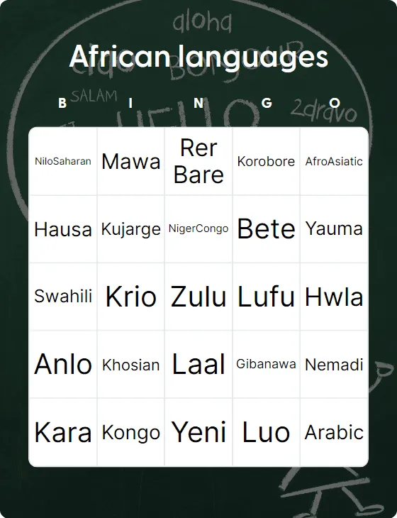 African languages