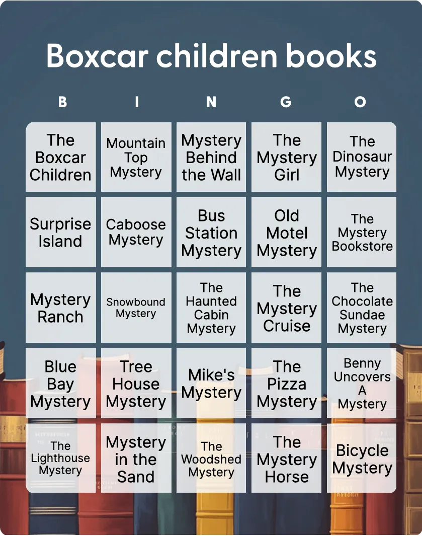 Boxcar children books