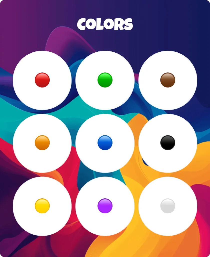 Colors bingo