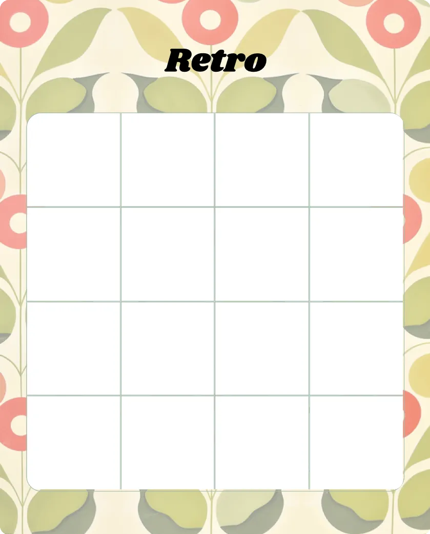 Retro bingo