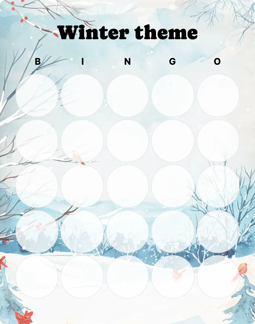 Winter bingo