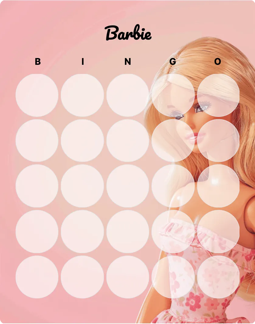 Barbie bingo