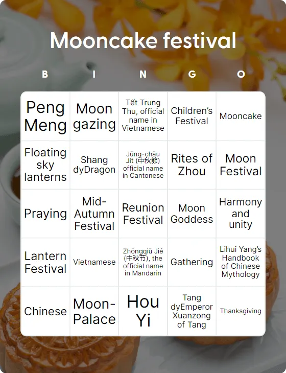 Mooncake festival