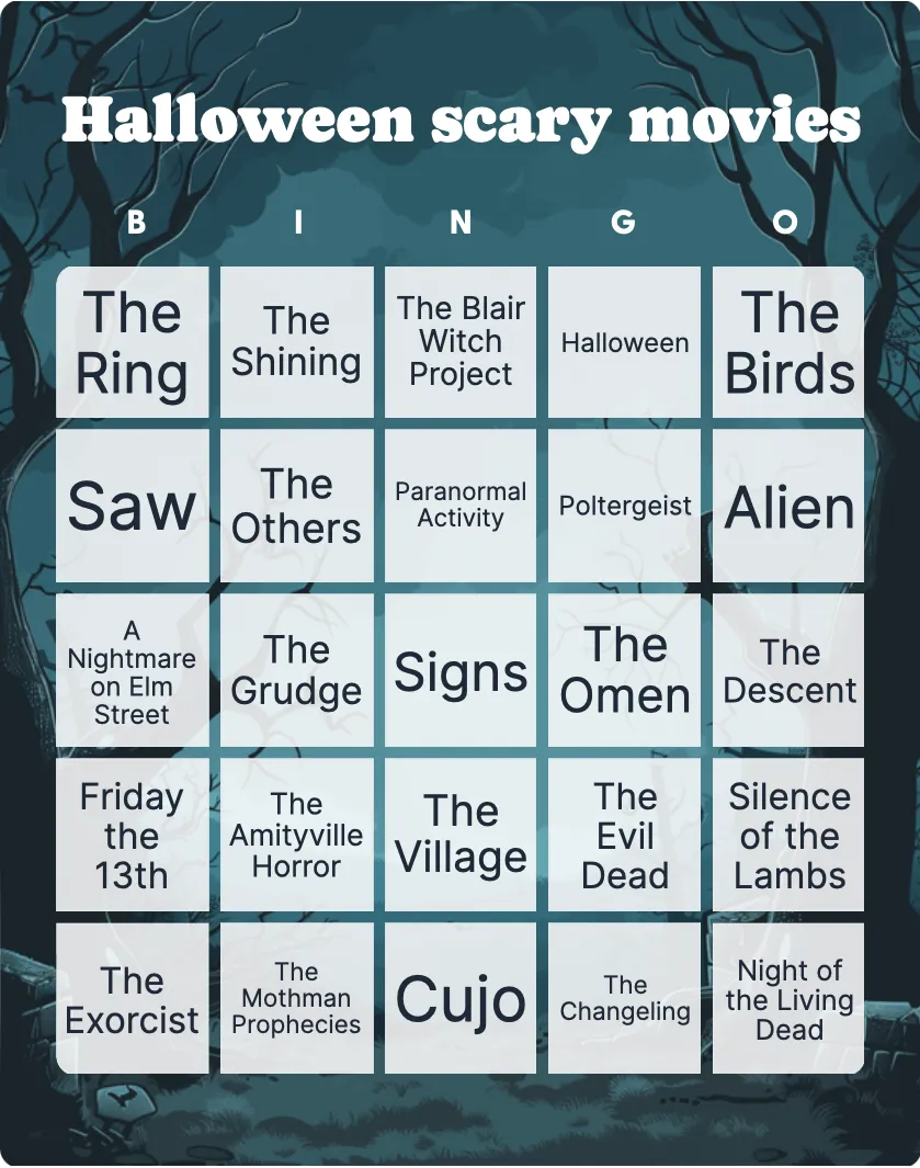 Halloween scary movies