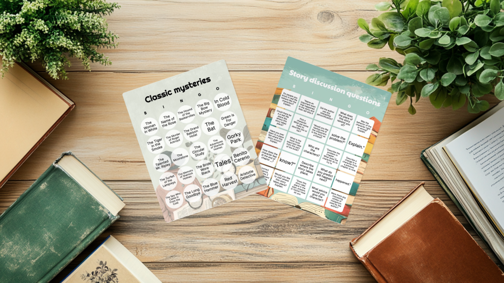 book bingo cards