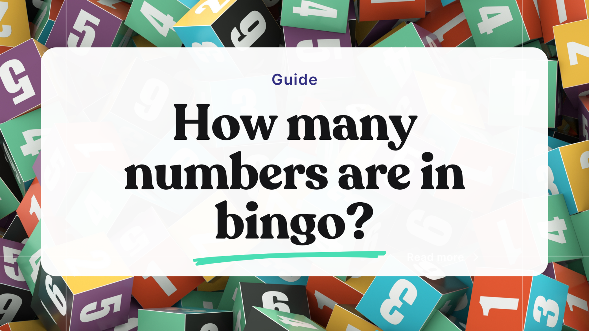 How many numbers in bingo unraveling the variations bingo card creator