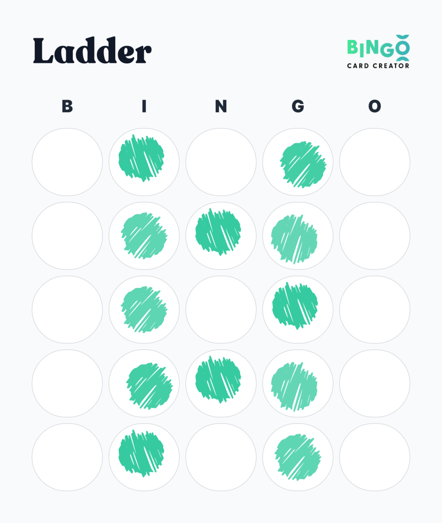 Ladder Bingo Pattern
