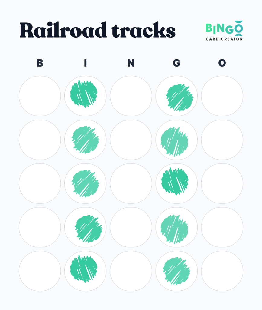 Railroad Bingo Pattern