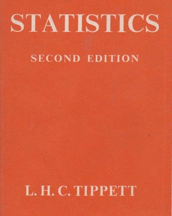  Statistics Hardcoverby L H C Tippett