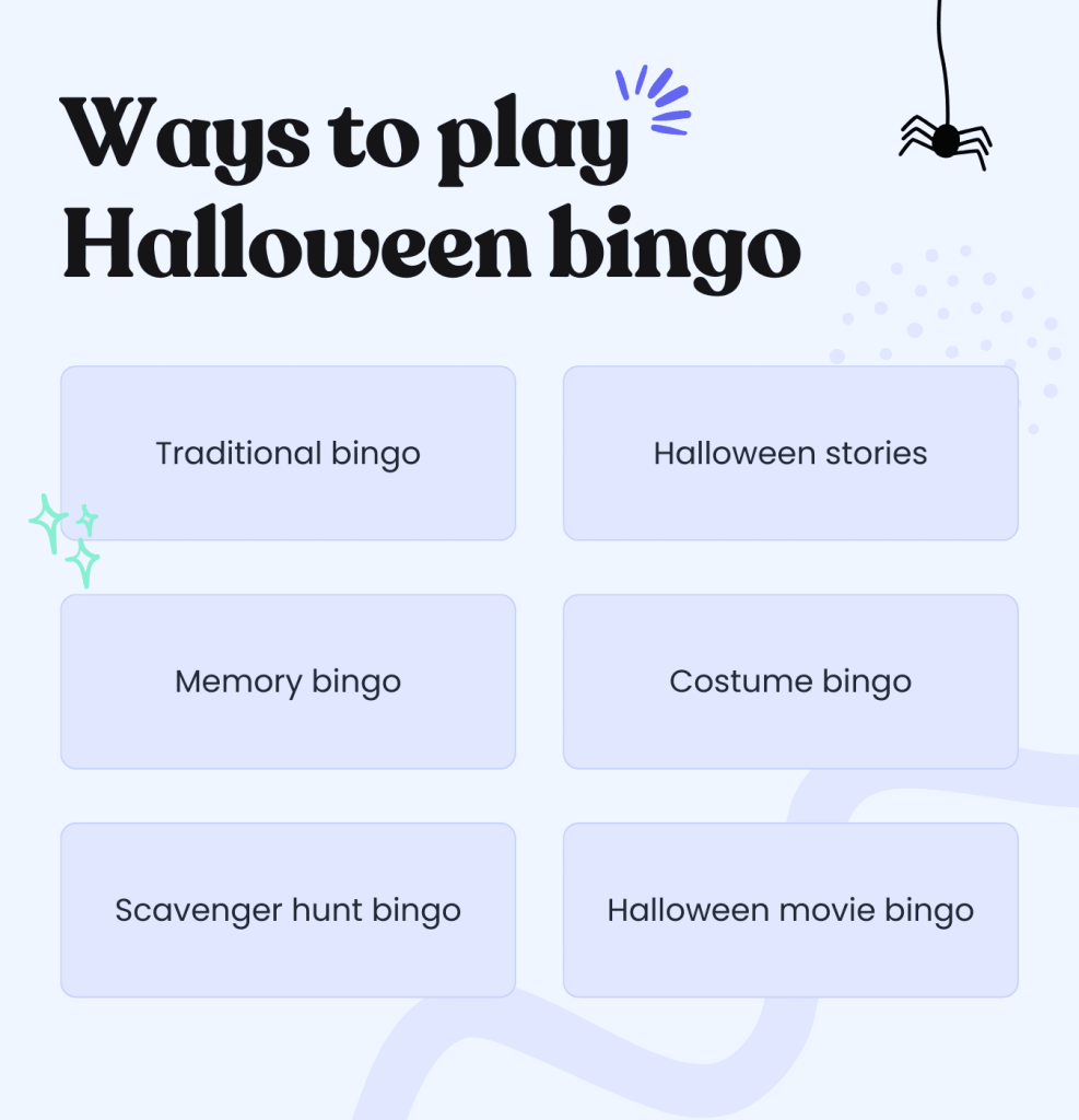 Ways to play Halloween bingo