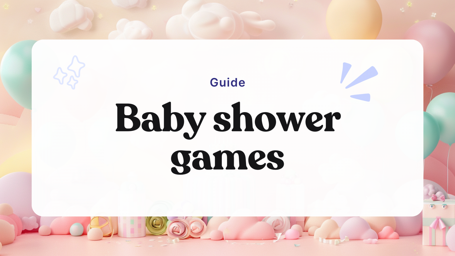 50 Baby Shower Game Ideas: Unique, Funny & Simple - Bingo Card Creator