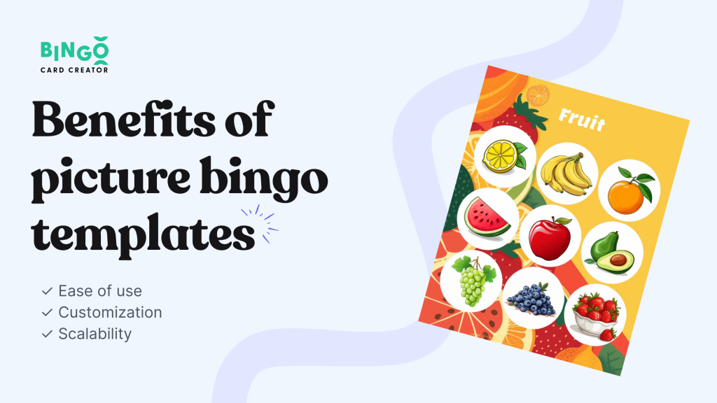 benefits of picture bingo