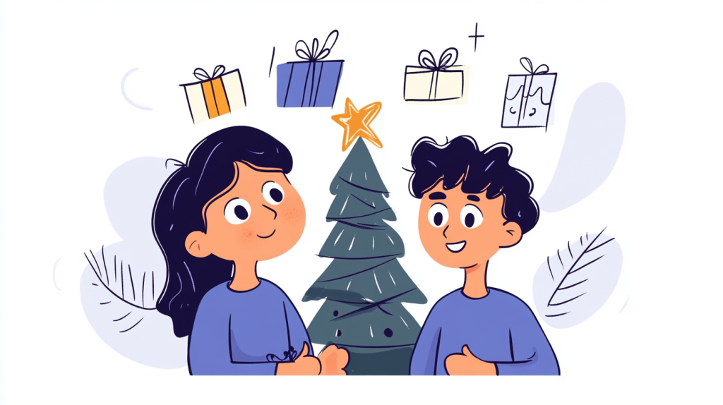 christmas tree illustration