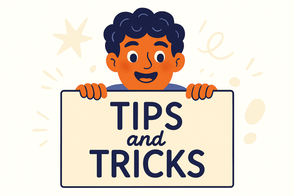 tips and tricks